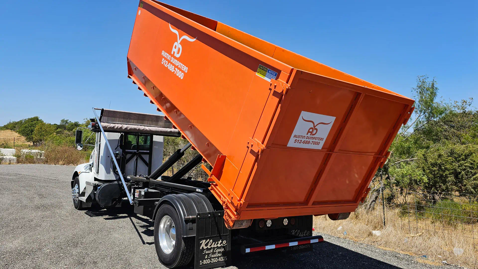 open dumpster slider